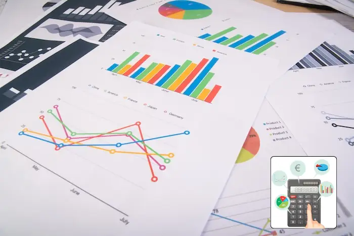 calculateur de marge commerciale : graphiques